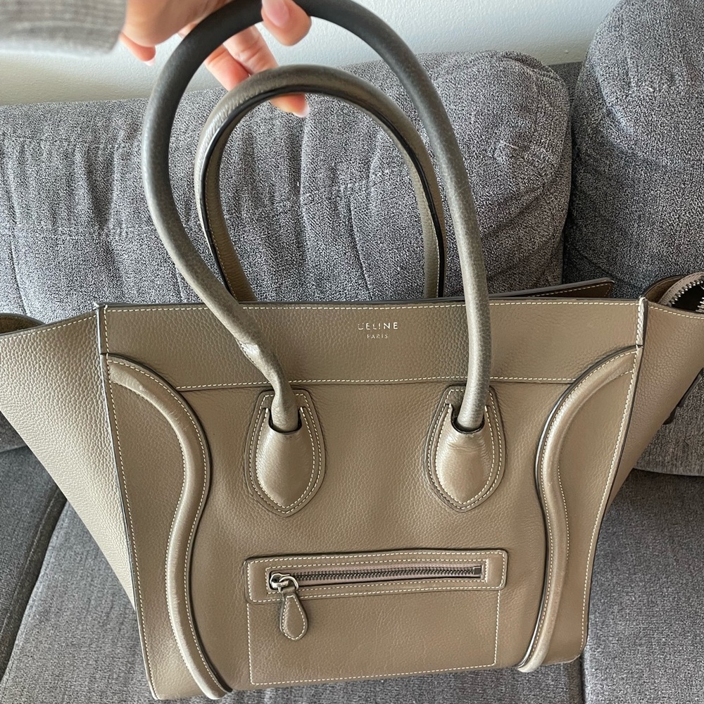 Celine luggage tote grey - Picture 13 of 14